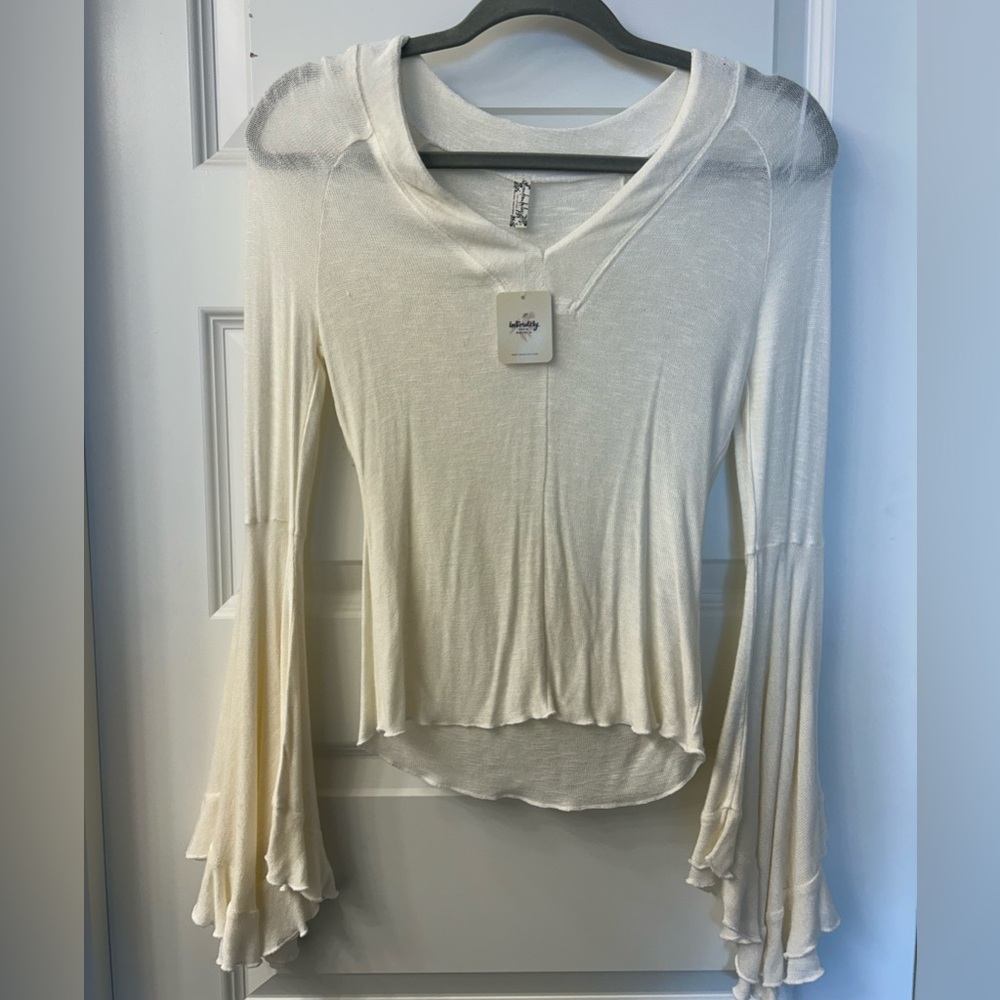 Long bell sleeve Free People Shirt